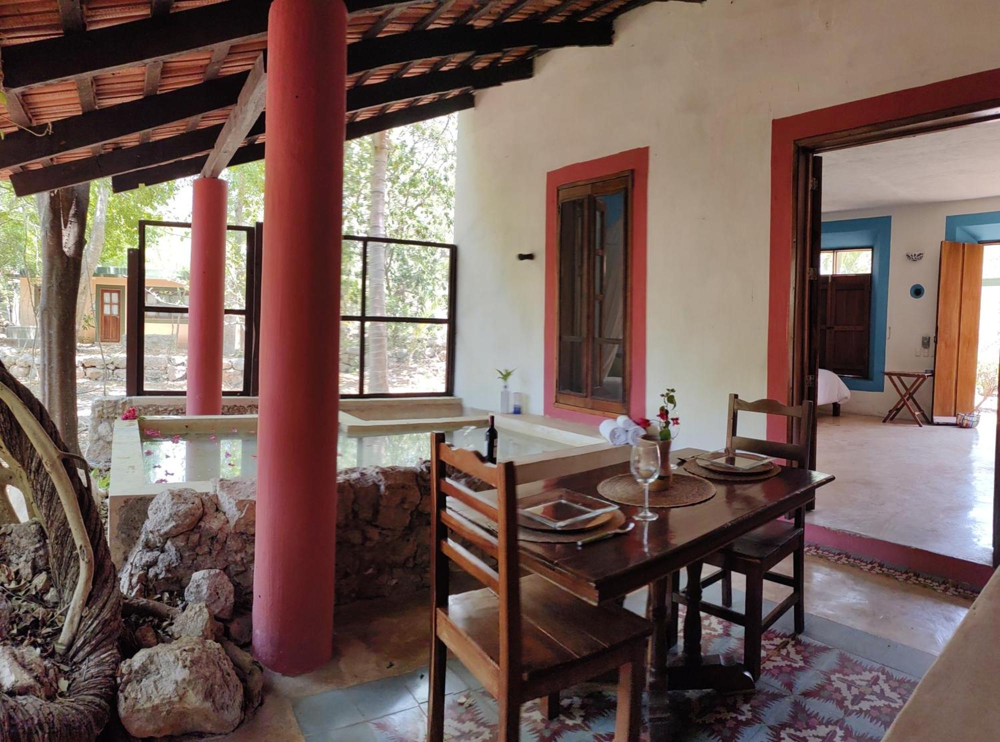 Hotel Hacienda San Francisco Tzacalha Dzidzantún Esterno foto